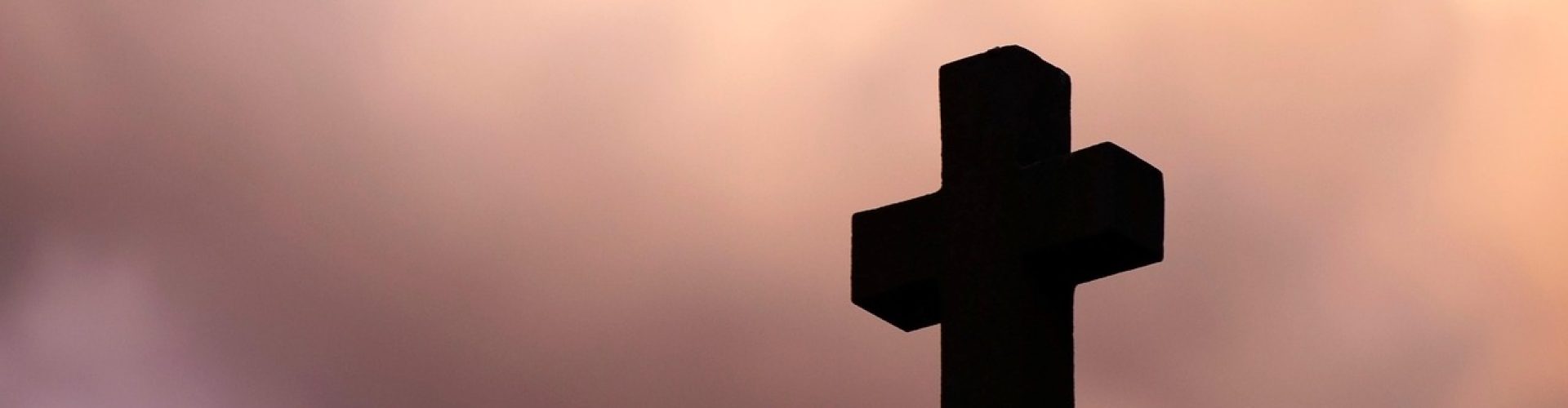 cross, stone, nature, against, sky, in the evening, clouds, threateningly